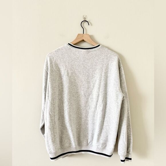 Urban Outfitters Monaco Riviera Sporty Pullover Sweatshirt in Gray - Size S - Picture 4 of 5